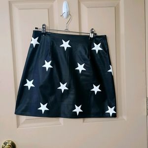 5 items for $20! Leather star skirt!